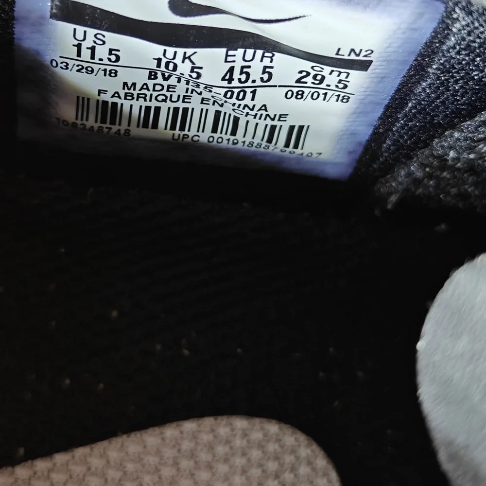 Nike React Vapor 2 Golf Black White sneakers Men's Shoes Size 11.5